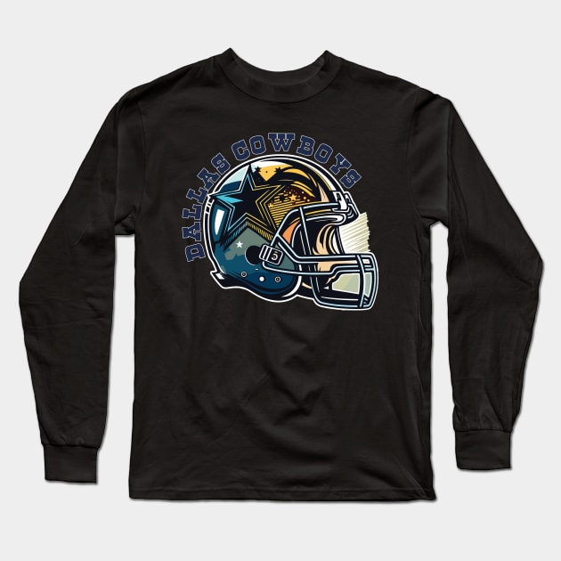 Go Cowboys Long Sleeve T-Shirt by vectrus